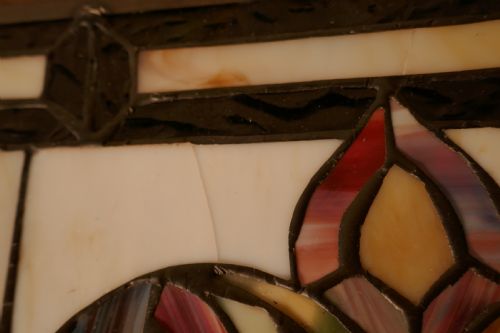 fig 4. Arts and Crafts Stained Glass Panel