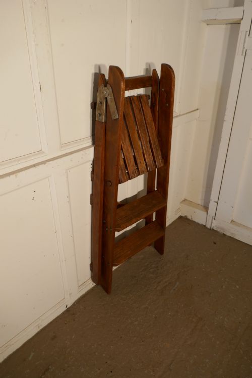 fig 1. Easy Action Pine Step Kitchen Step Ladder