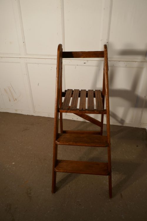 fig 2. Easy Action Pine Step Kitchen Step Ladder