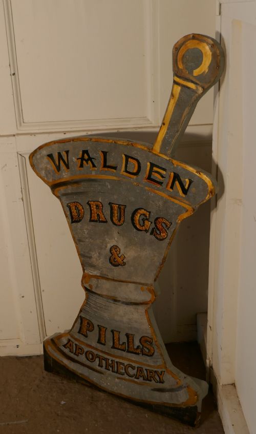 fig 2. Chemist Shop Advertising Trade Sign