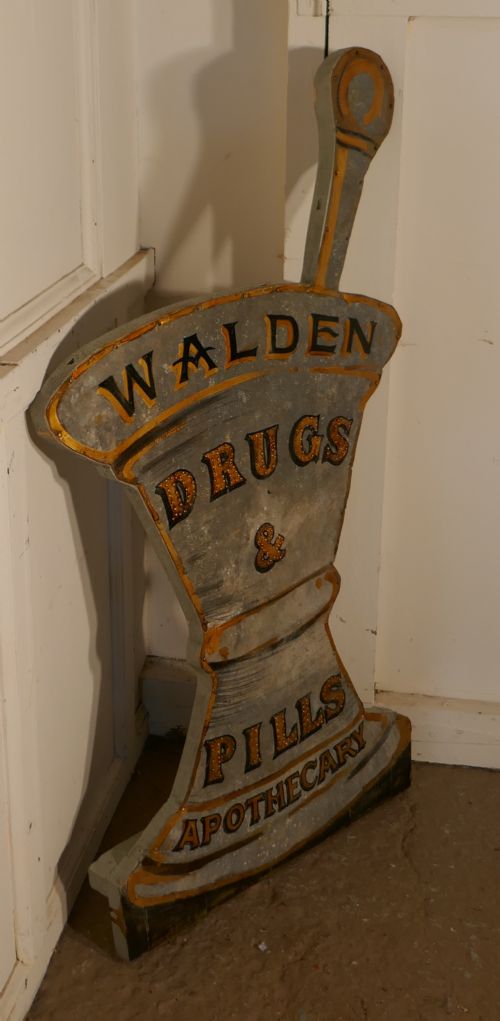 fig 3. Chemist Shop Advertising Trade Sign