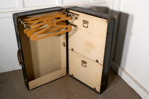 fig 1. Fitted Steamer Cabin Trunk, Portmanteau