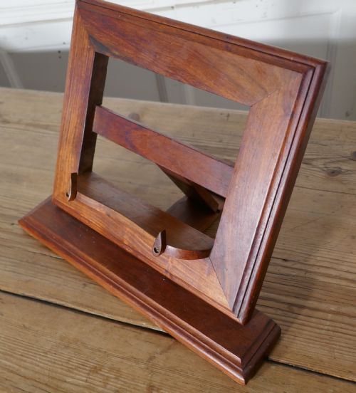 fig 4. Folding Book Rest, Reading or Music Stand