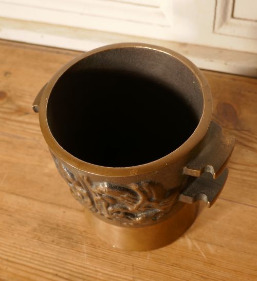 fig 3. Oriental Bronze Pestle and Mortar 