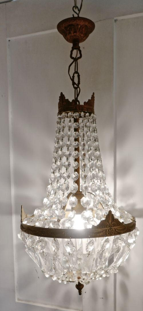 fig 3. French Empire Style Tent Chandelier