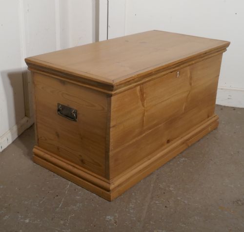 fig 3. Victorian Pine Blanket Box,
