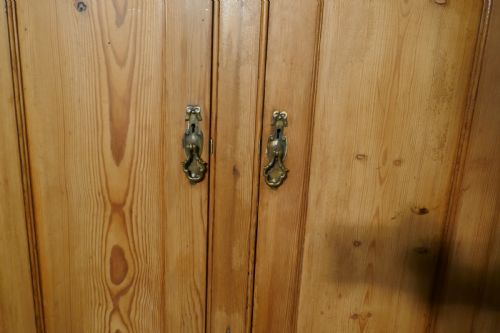 fig 1. Victorian School Book Cupboard,
