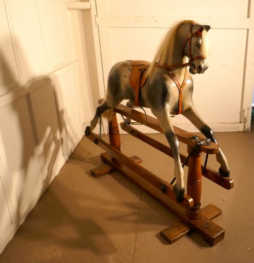 Early 20th Century Rocking Horse by Lines Brothers