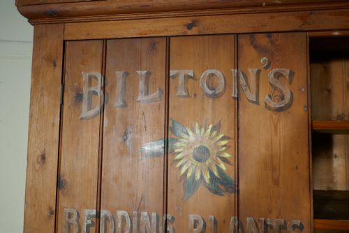 fig 1. Victorian Painted Cupboard,  Waltham London