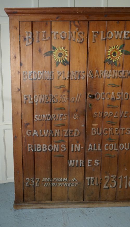 fig 3. Victorian Painted Cupboard,  Waltham London