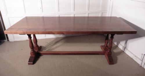 fig 2. French Refectory Style Country Oak Table