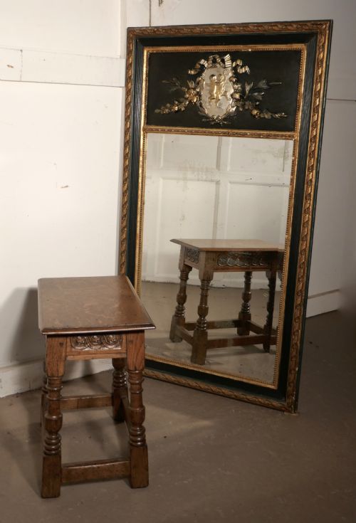 fig 4. French Trumeau Style Console Mirror