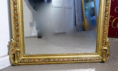 fig 3. A Large 19th Century French Gilt Wall Mirror