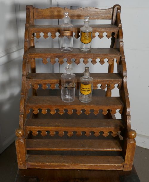 fig 1. French Pharmacy, Chemist Perfume Display Stand