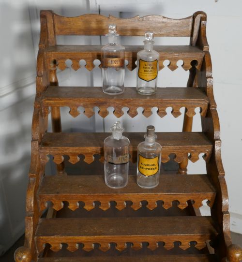 fig 2. French Pharmacy, Chemist Perfume Display Stand