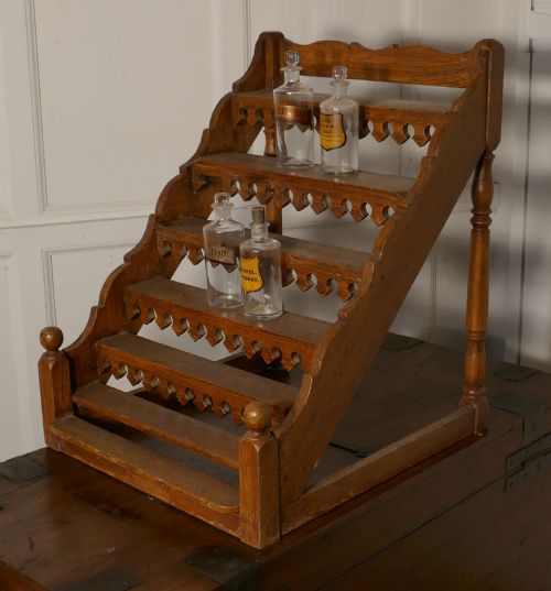 fig 3. French Pharmacy, Chemist Perfume Display Stand