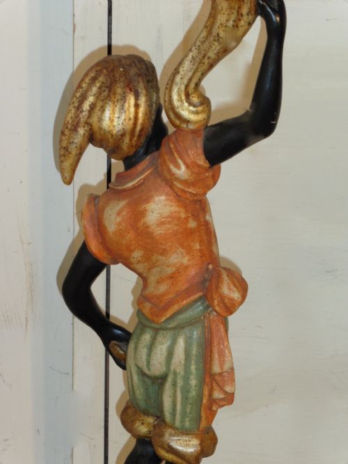 fig 1. A Magnificent Venetian Blackamoor Candelabra