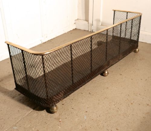 Victorian Nursery Fire Guard or Club Fender