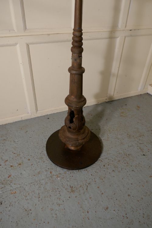 fig 4. Cockerel Weather Vane Mounted on a Tower Roof Finial