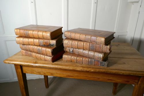 fig 2. 8 Original Leather Bound Volumes Published by John Rushworth