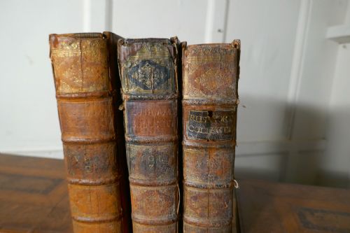 fig 3. 8 Original Leather Bound Volumes Published by John Rushworth