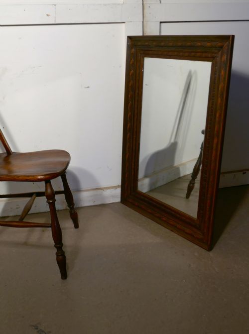 fig 2. A 19th Century Carved Oak Mirror