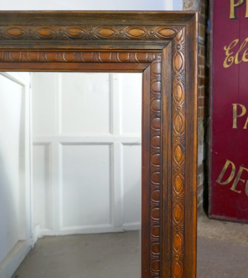 fig 3. A 19th Century Carved Oak Mirror