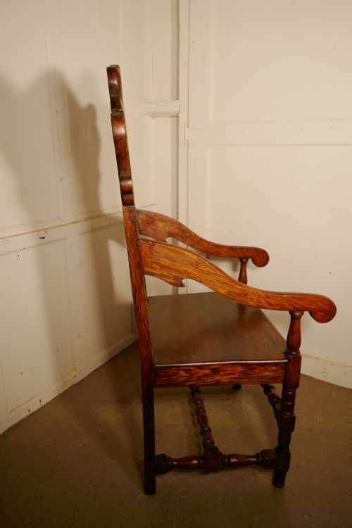 fig 3. 17th Century Carved Oak Wainscot Chair127