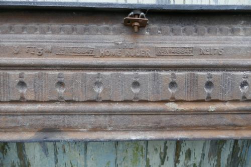 fig 3. Large 19th Century Cast Iron Fire Place