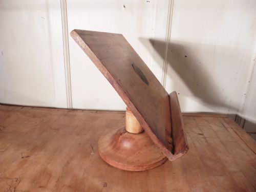 A French Sycamore Book Rest, Reading or Music Stand, Lutrin