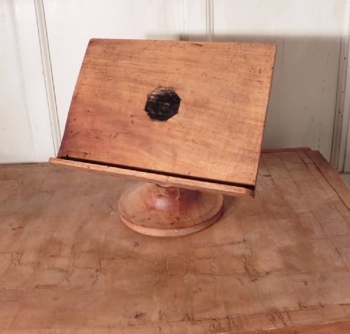 fig 4. A French Sycamore Book Rest, Reading or Music Stand, Lutrin   