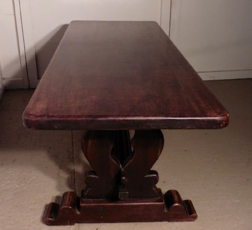 fig 1. A Large French Refectory Table, Table Monastère