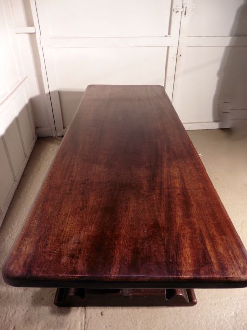 fig 3. A Large French Refectory Table, Table Monastère