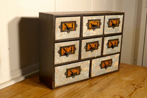 fig 3. Industrial Collectors Organiser Drawers