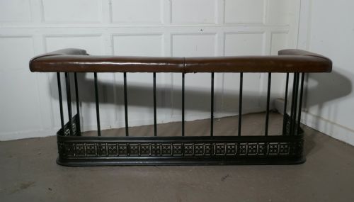 fig 1. Arts and Crafts Copper and Iron Club Fender