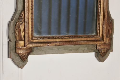 fig 3. Napoleon III, Distressed, Faded Long Wall Mirror