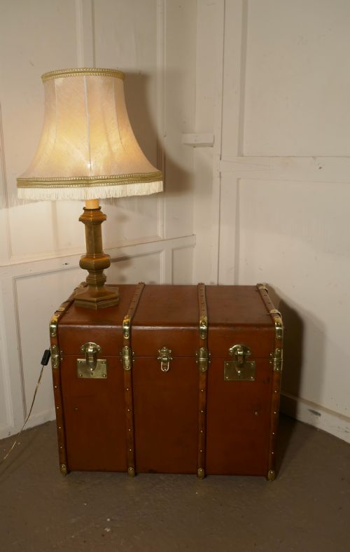 fig 2. Chunky French Brass Table Lamp