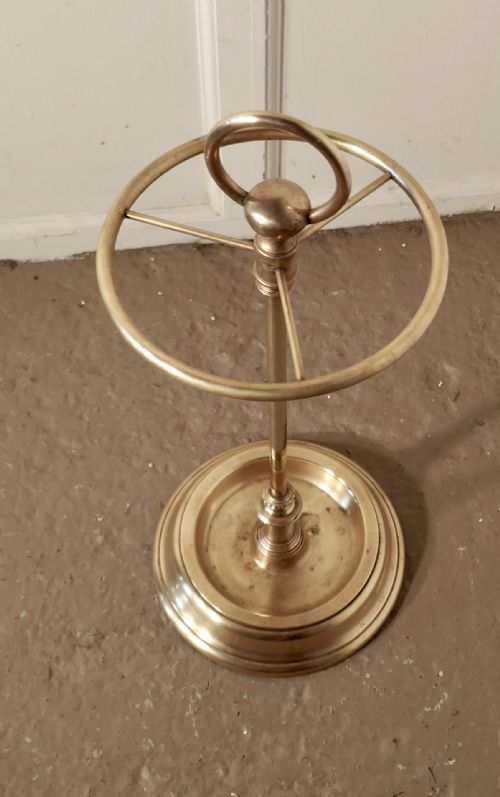 fig 2. 19th Century French Brass Walking Stick or Umbrella Stand