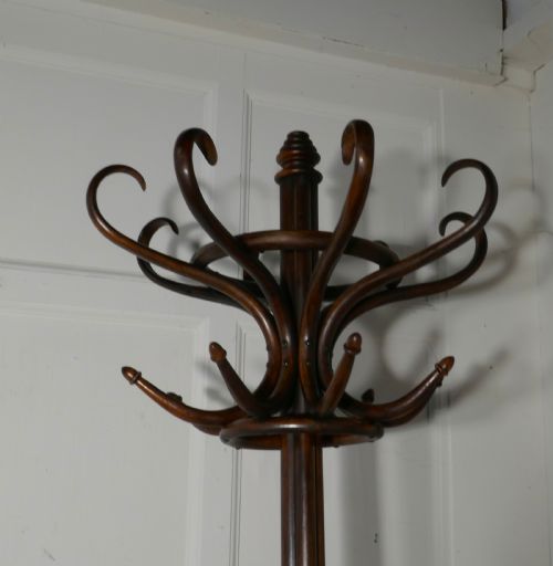fig 2. 19th Century Thonet Bent Wood Hall Stand