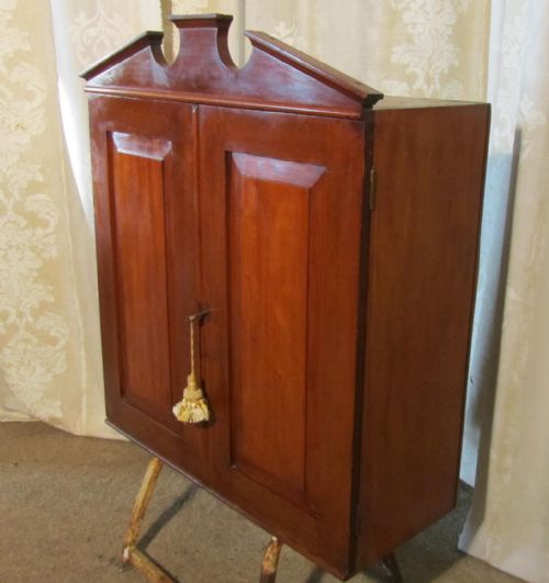 fig 1. A Victorian Mahogany Collectors Cabinet, Coins, Medals etc.
