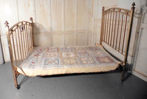 fig 2. A Lovely Victorian Brass Double Bed