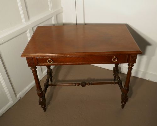 fig 1. An Elegant Edwardian Mahogany Writing Table