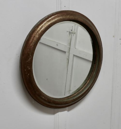 fig 1. 19th Century Round French Wall Mirror