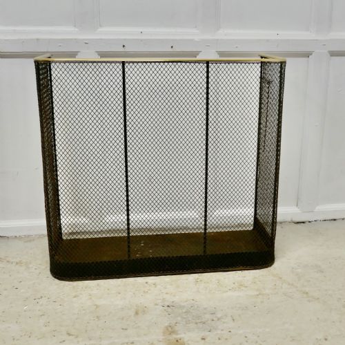 Very Large High Victorian Nursery Guard Fire Fender