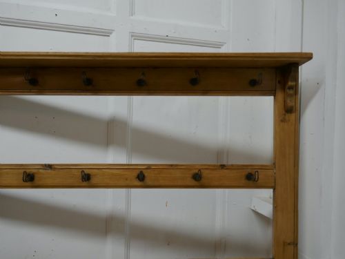 fig 3. Continental Pine Rack with Hooks