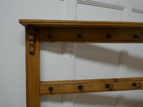 fig 4. Continental Pine Rack with Hooks