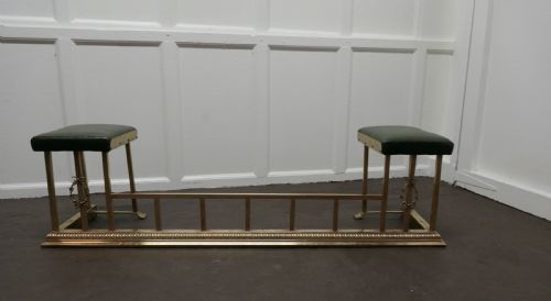 Dainty Brass and Leather Club Fender