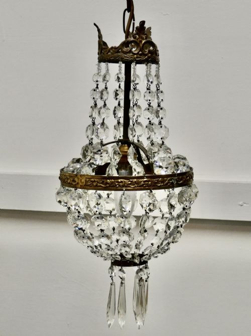 fig 1. French Empire Style Tent Chandelier