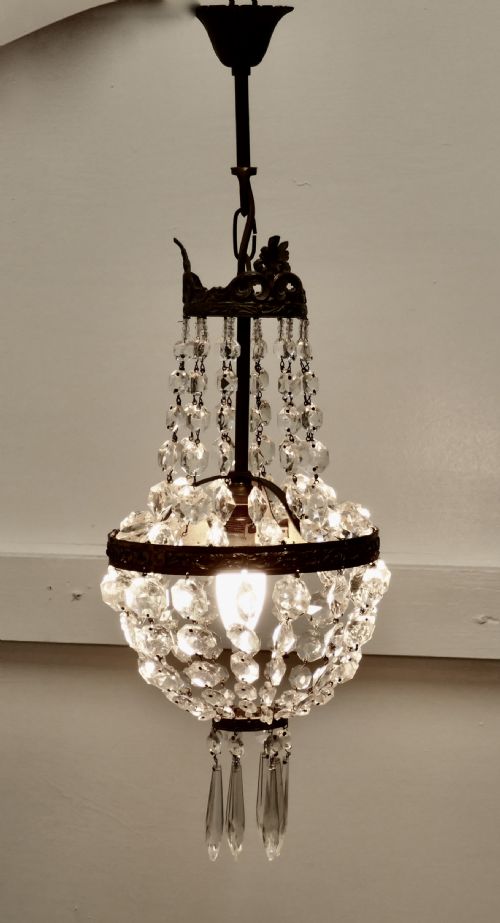 French Empire Style Tent Chandelier