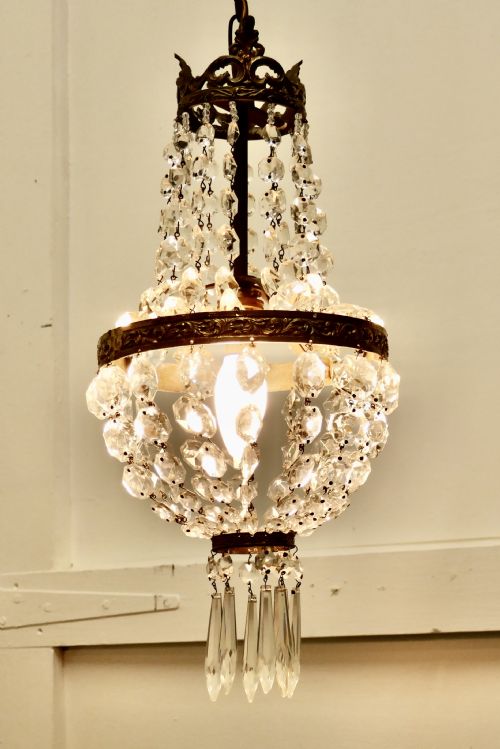 fig 3. French Empire Style Tent Chandelier